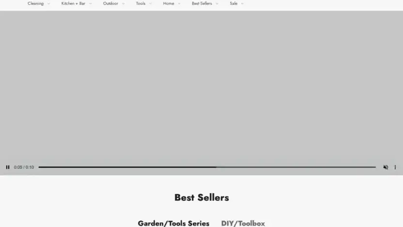 Screenshot of Non-Delivery scam website Blackvipdecke.shop