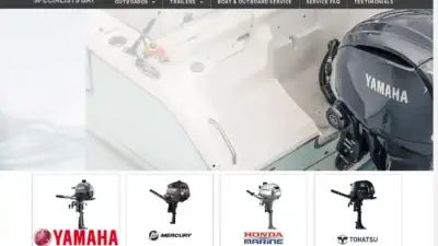 Screenshot of Automobile scam website Boatspecialistsbay.com