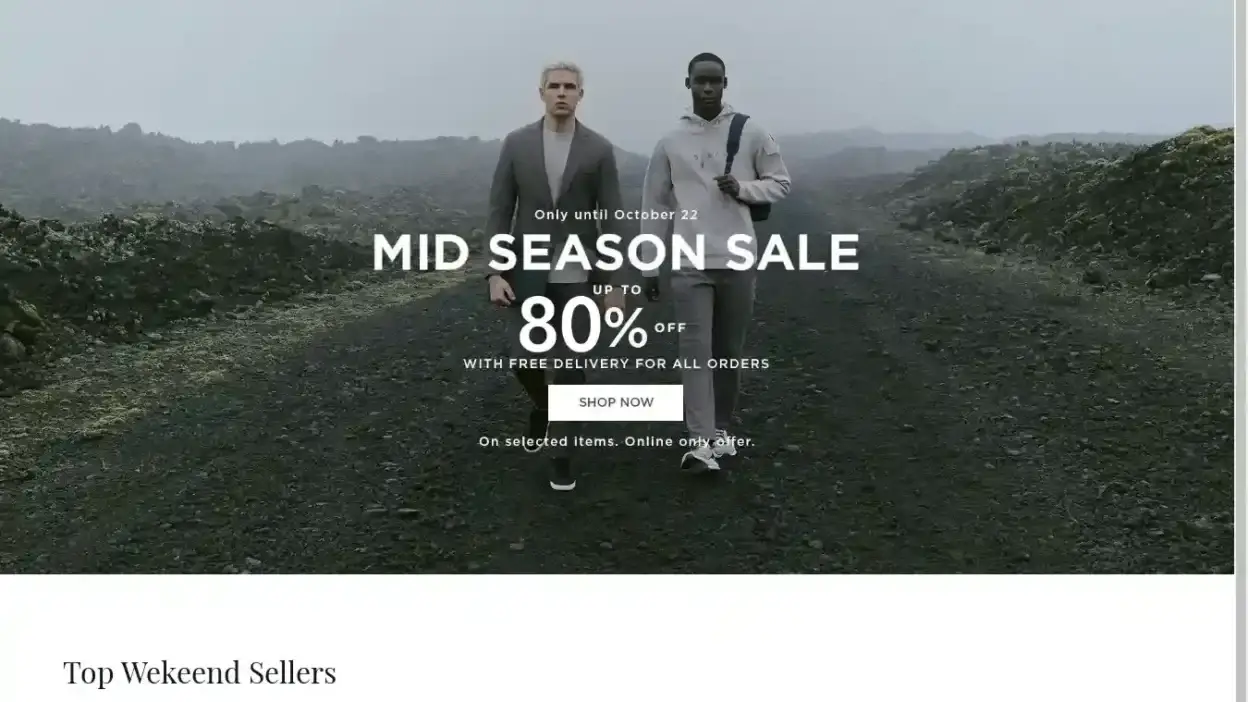 Screenshot of Non-Delivery scam website Boggivip.shop