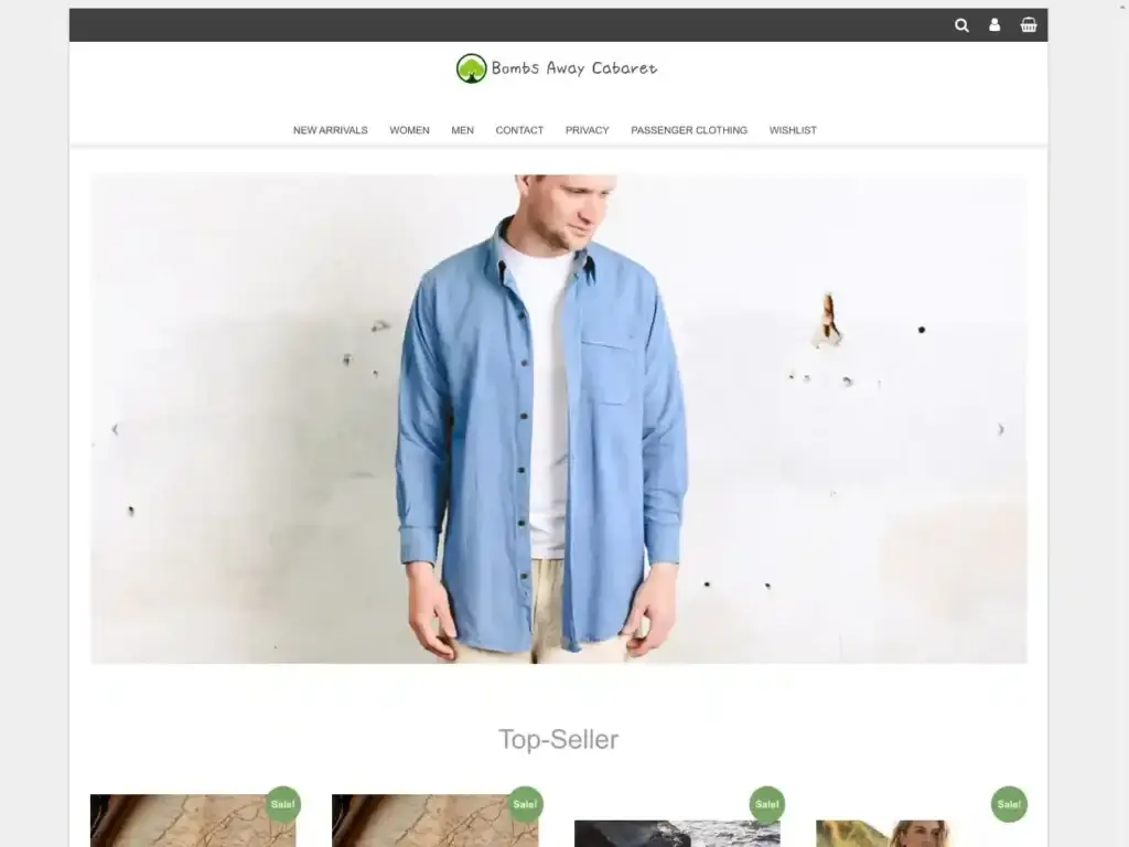 bombsawaycabaret-com Alternative Text