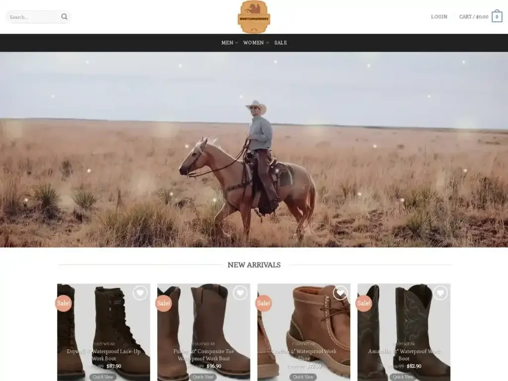 bootedcowboy-com Alternative Text