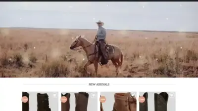 Screenshot of Sport scam website Bootedcowboy.com