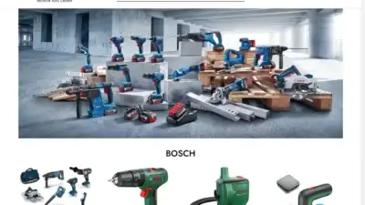 Screenshot of Non-Delivery scam website Boschdiy.shop