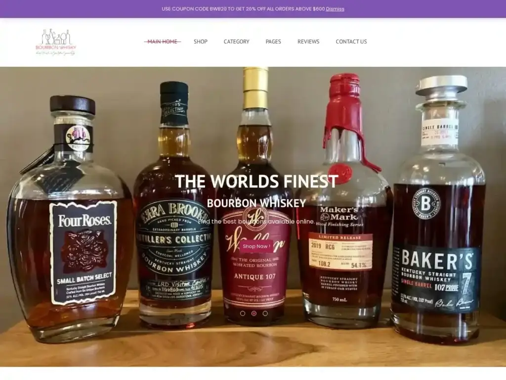bourbonwhiskybrands-com Alternative Text