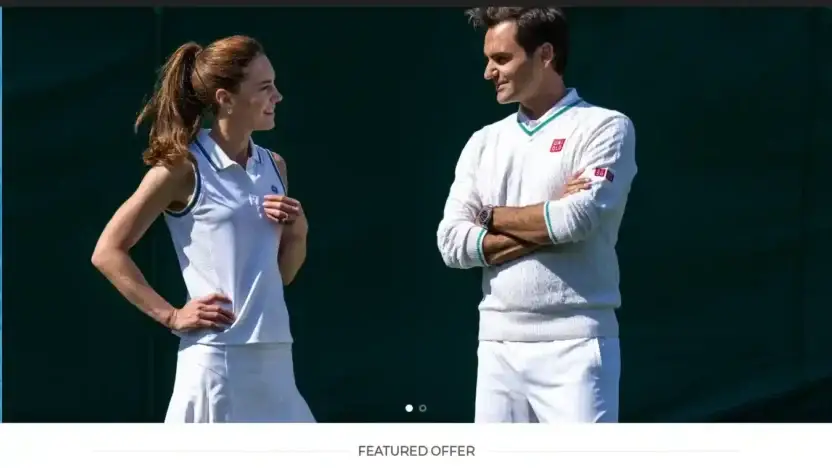 Screenshot of Sport scam website Brandoftennis.com