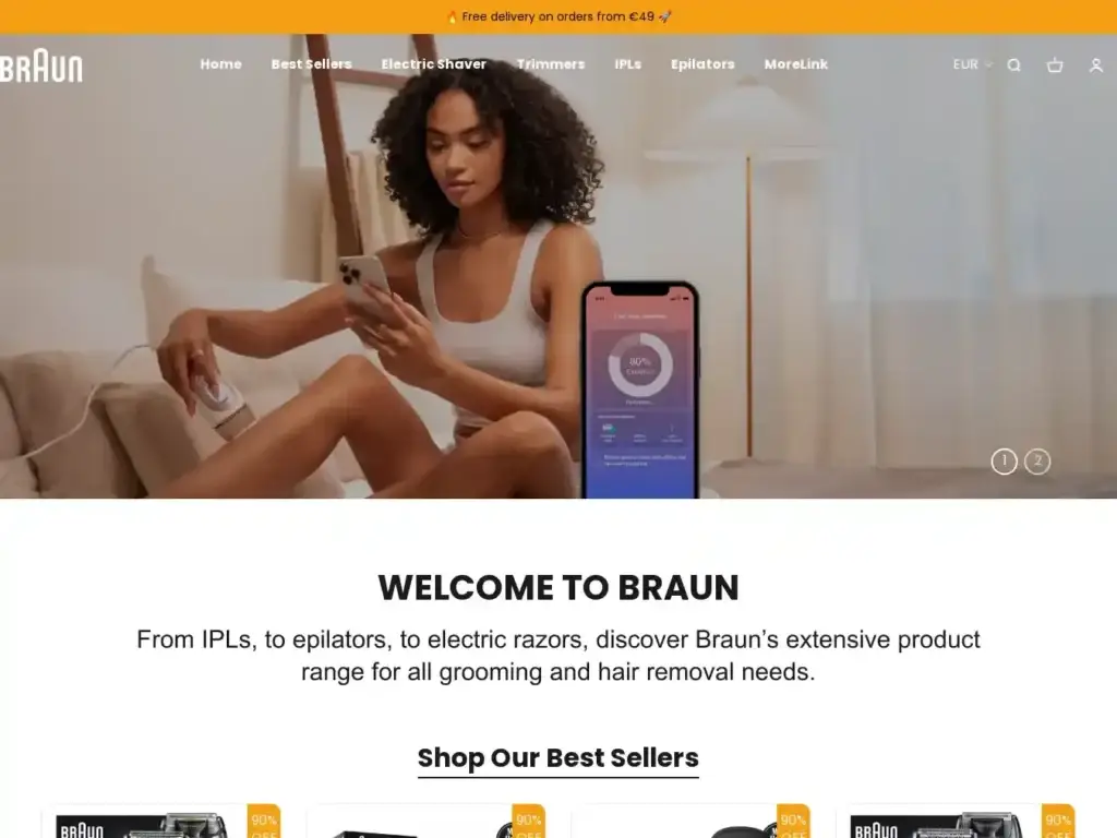 braunsale-store Alternative Text