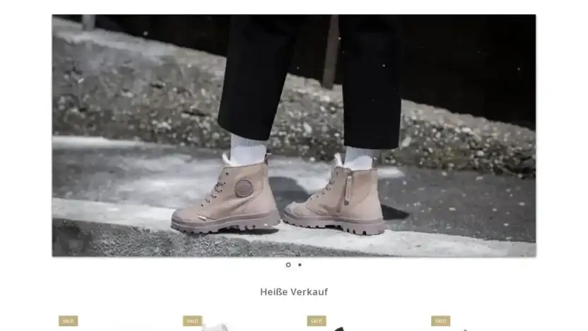 Screenshot of Non-Delivery scam website Brigittecompan.com