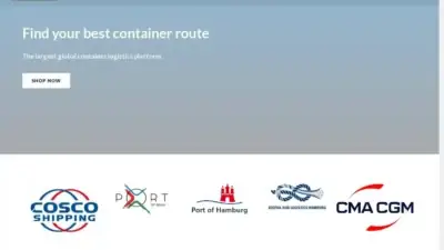 Screenshot of Container scam website Btlcontainers.com