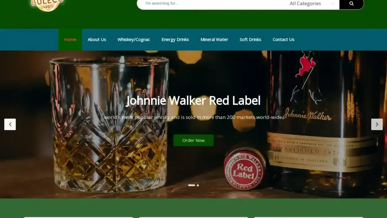 Screenshot of Commodity scam website Buleco-supply.com