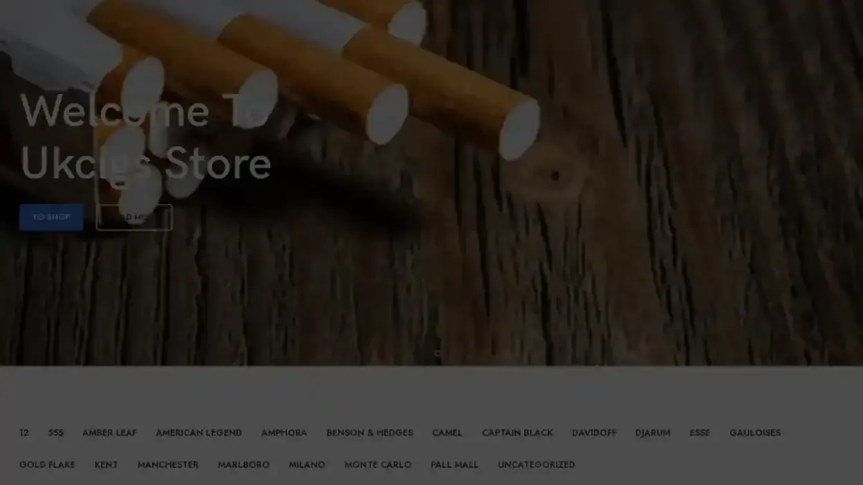 Screenshot of Non-Delivery scam website Buyeuropecigarettes.com