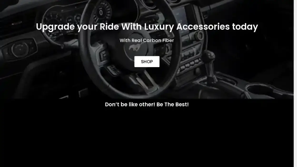 Screenshot of Automobile scam website Buymustangpartsnearme.com