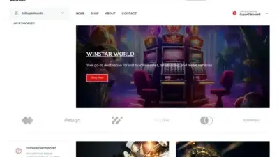 Screenshot of Non-Delivery scam website Buyslotmachinesonline.com