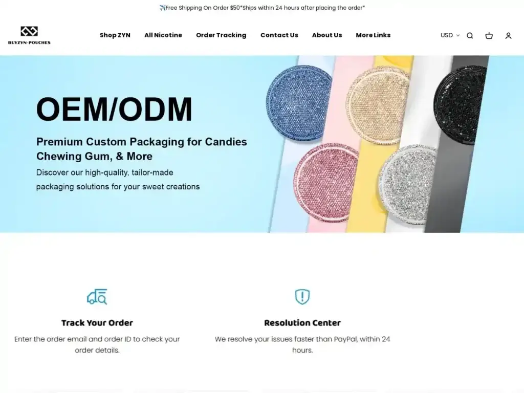 buyzyn-pouches-com Alternative Text