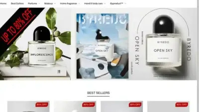 Screenshot of Non-Delivery scam website Byredoeu.shop