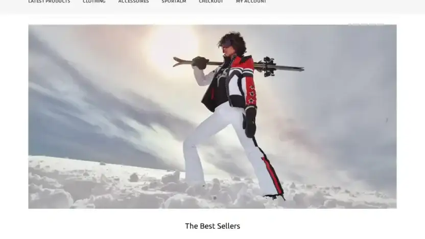 Screenshot of Non-Delivery scam website Calderonbusiness.com