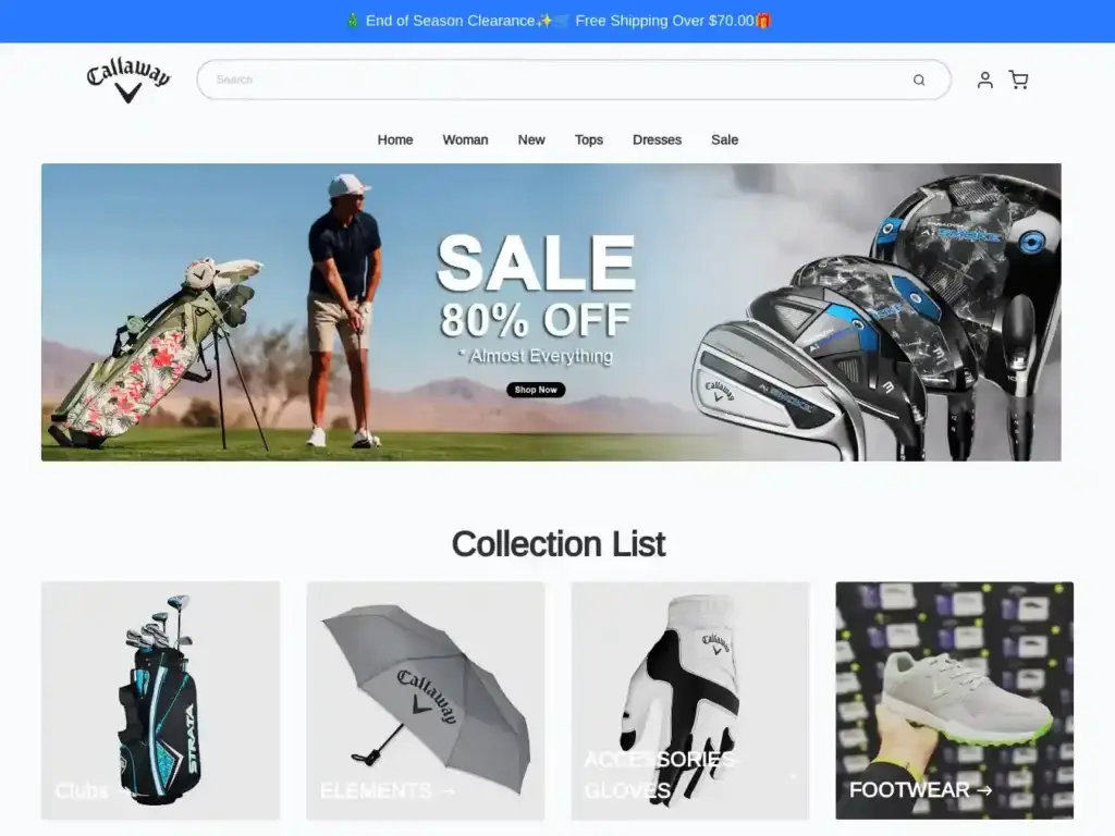 callawayaparel-com Alternative Text