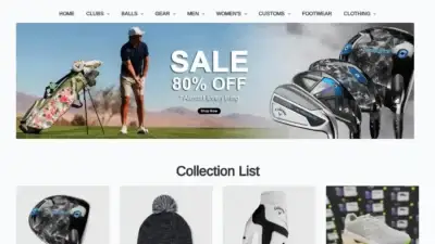 Screenshot of Non-Delivery scam website Callawayofficial.com