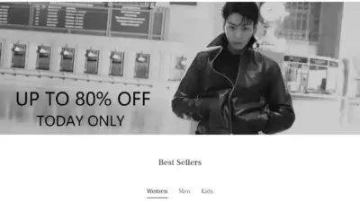 Screenshot of Non-Delivery scam website Calvinkleinofficial.com