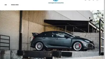 Screenshot of Non-Delivery scam website Carsuperaccessories.com