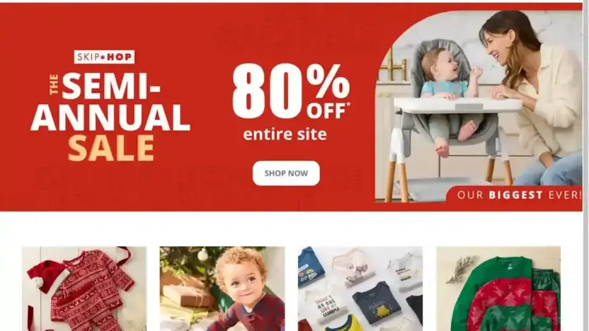 Screenshot of Non-Delivery scam website Cartersofficial.shop