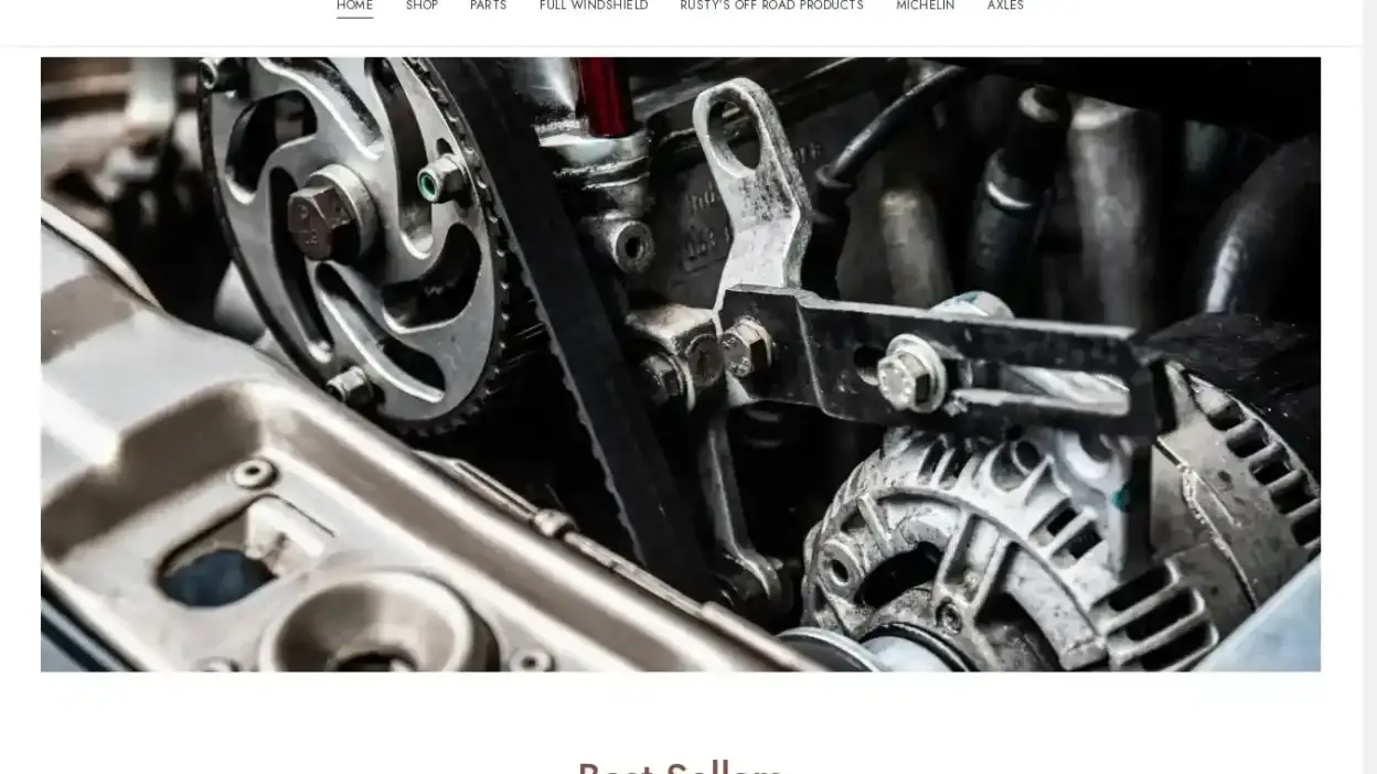 Screenshot of Non-Delivery scam website Cartoolhelper.com