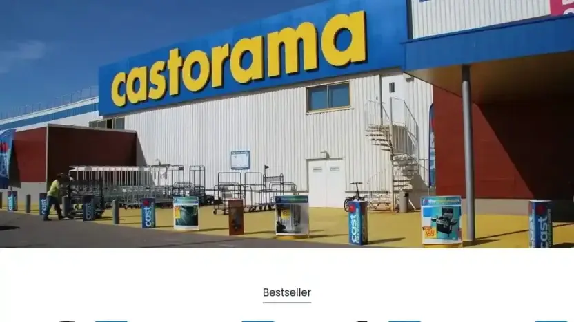 Screenshot of Non-Delivery scam website Castoramatop.shop