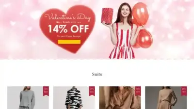 Screenshot of Fashion scam website Cecilelove.shop