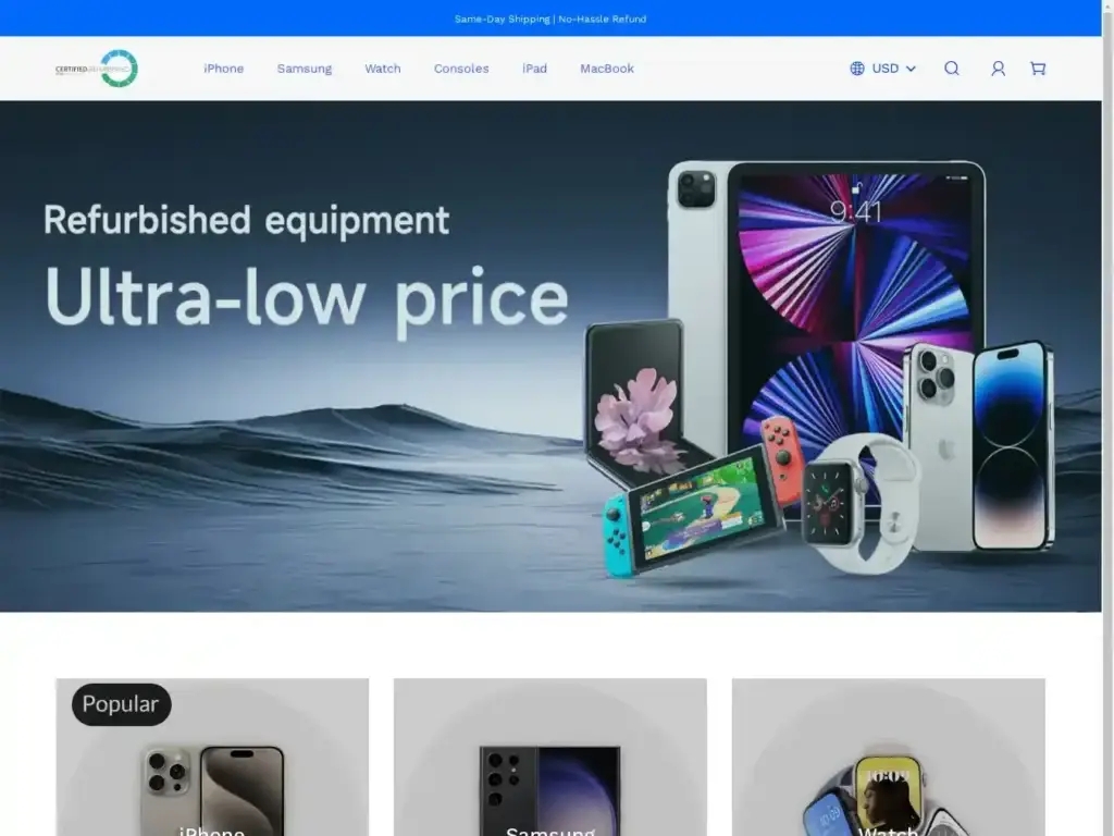 certified-renewedvip-com Alternative Text