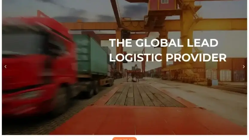 Screenshot of Non-Delivery scam website Chavillacourierservices.com