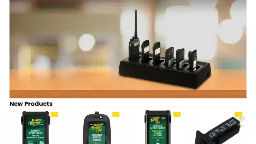 Screenshot of Non-Delivery scam website Cheapbatterystore.com