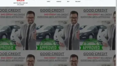 Screenshot of Non-Delivery scam website Cheappremuimcarsautosales.com