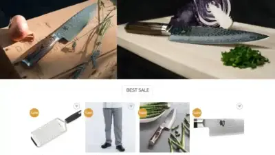 Screenshot of Non-Delivery scam website Chefwearabout.com