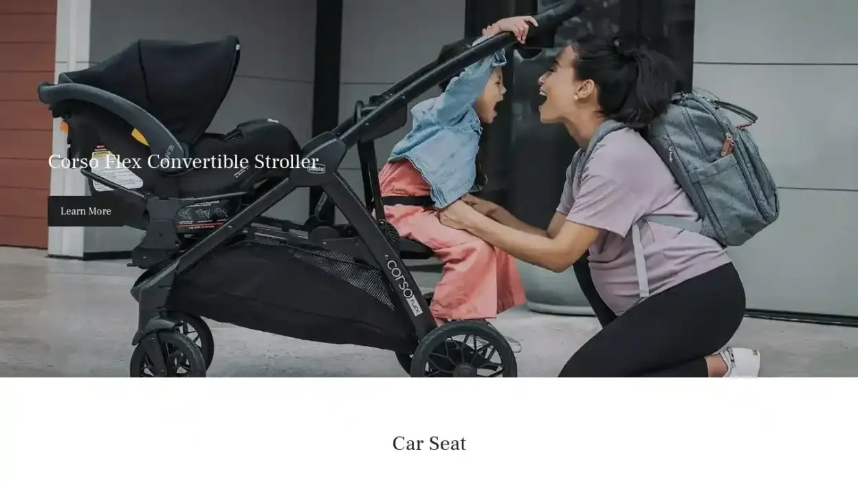 Screenshot of Non-Delivery scam website Chicco-eu.store