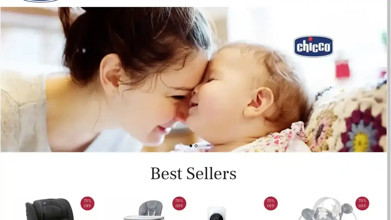 Screenshot of Non-Delivery scam website Chiccossvip.shop