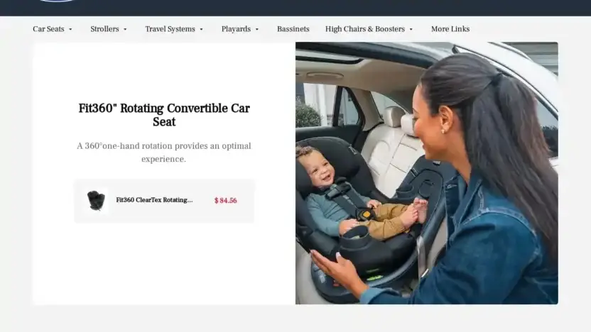 Screenshot of Non-Delivery scam website Chiccosvip.shop
