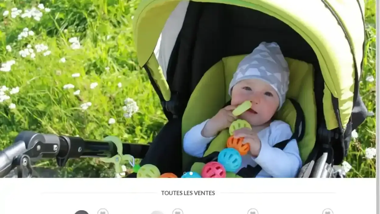 Screenshot of Non-Delivery scam website Childhomebebe.com