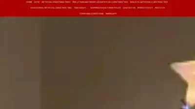 Screenshot of Non-Delivery scam website Christmasprelittrees.com