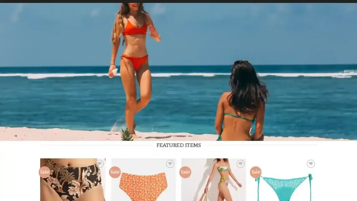 Screenshot of Sport scam website Clearancesurfsale.com