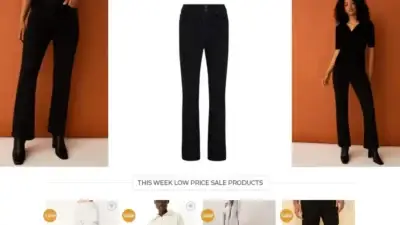 Screenshot of Non-Delivery scam website Clothesff.com