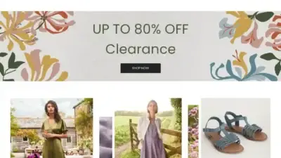 Screenshot of Non-Delivery scam website Clothingmall.shop