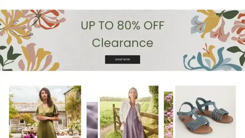 Screenshot of Non-Delivery scam website Clothingmall.shop