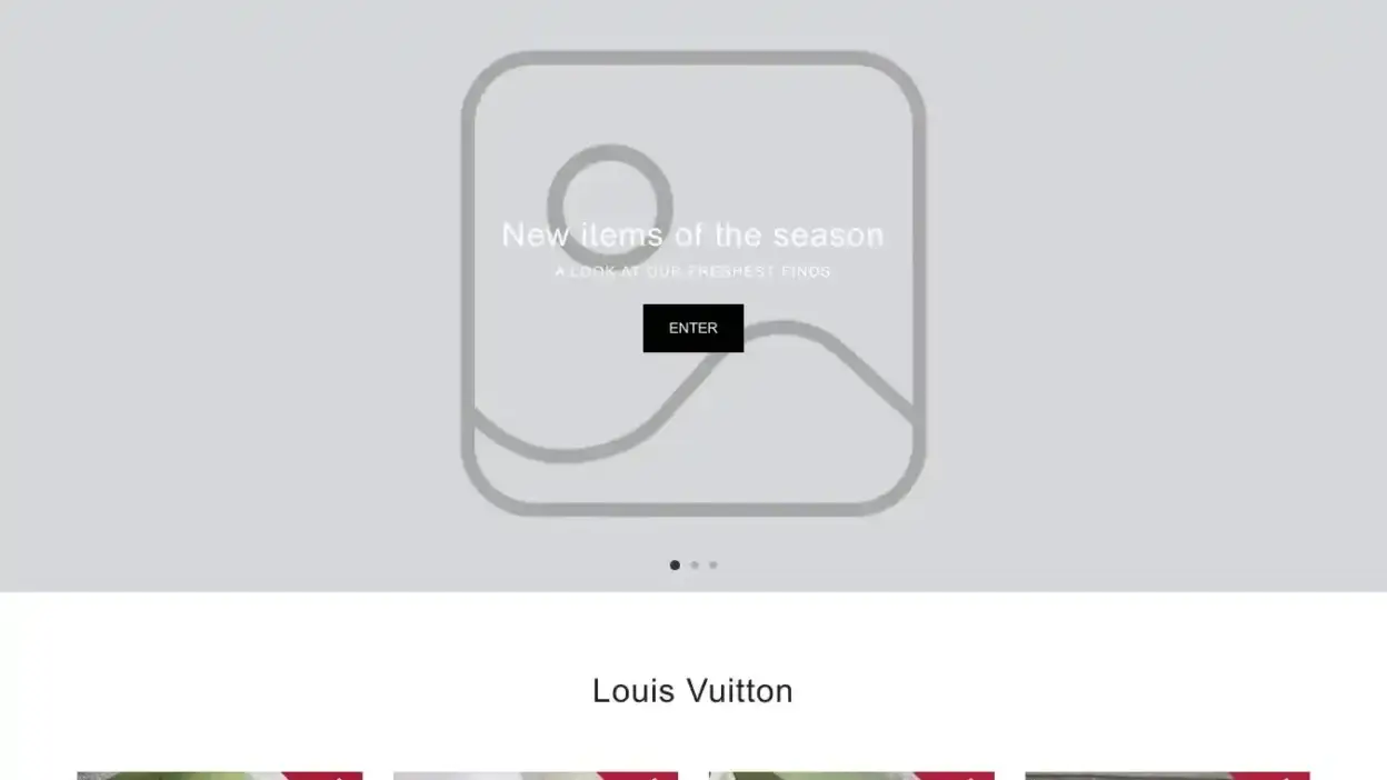 Screenshot of Non-Delivery scam website Clothssyy.com