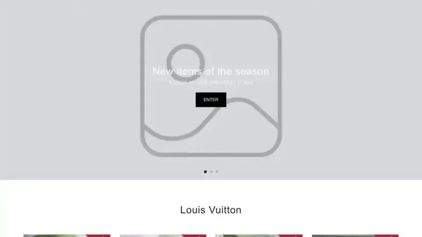 Screenshot of Non-Delivery scam website Clothssyy.com