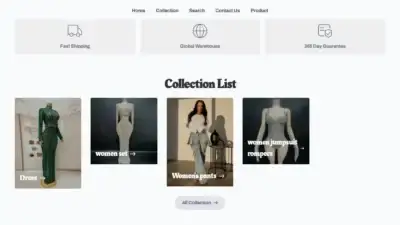 Screenshot of Non-Delivery scam website Clubwear888.store