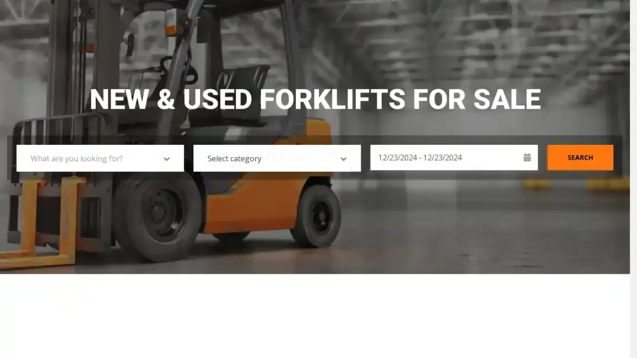 Screenshot of Non-Delivery scam website Coastalliftsolutions.com