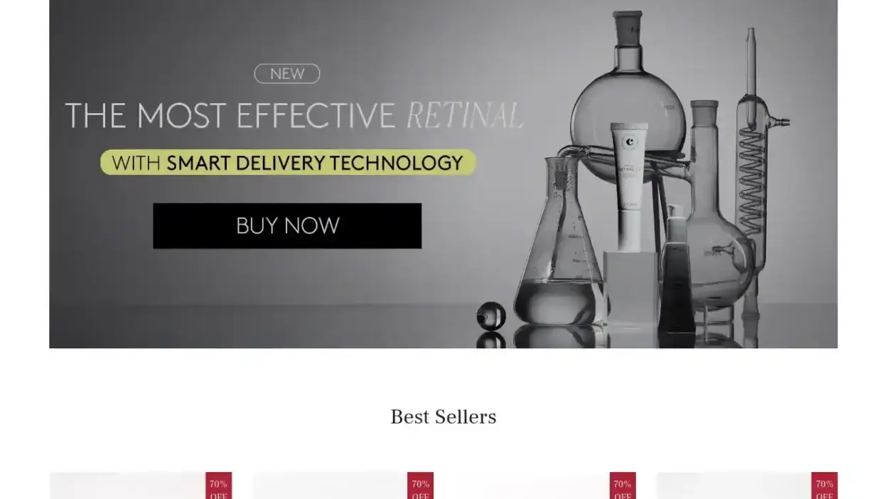 Screenshot of Non-Delivery scam website Cocunat-eu.shop