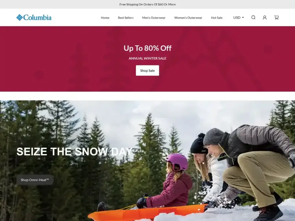columbiavipsale-com Alternative Text