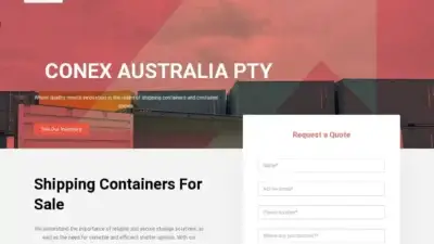 Screenshot of Non-Delivery scam website Conexaustraliapty.com