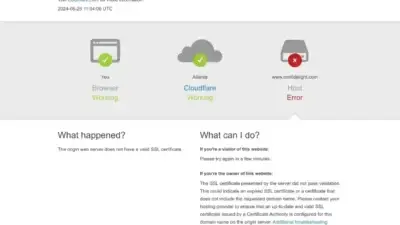 Screenshot of Non-Delivery scam website Confidelight.com