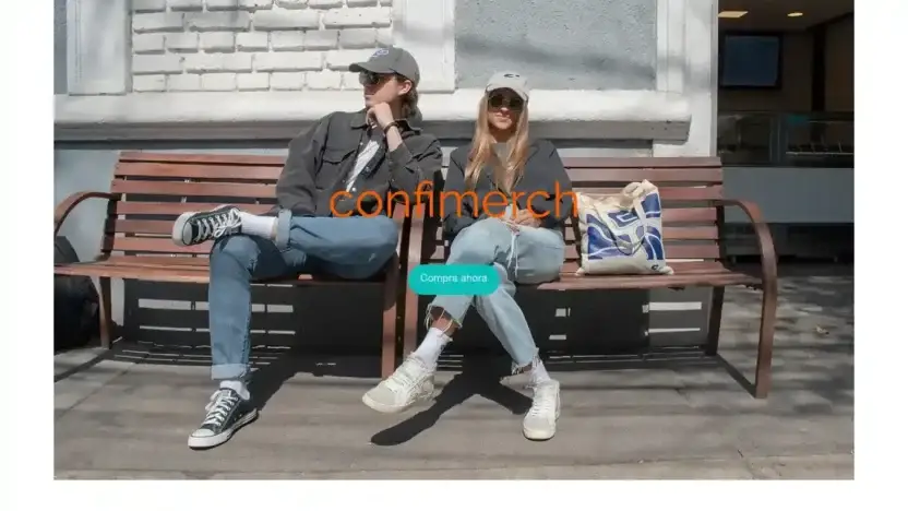 Screenshot of Non-Delivery scam website Confimerch.com